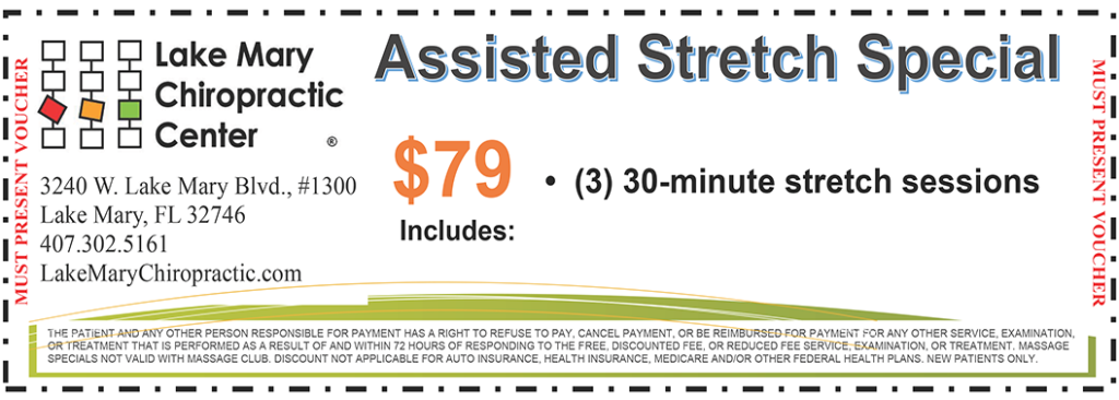 Lake Mary assisted stretch specials